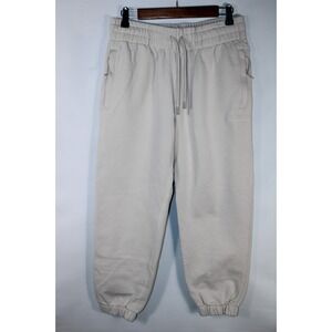 Humanrace x Adidas Men's Medium Beige Elastic Waist Joggers